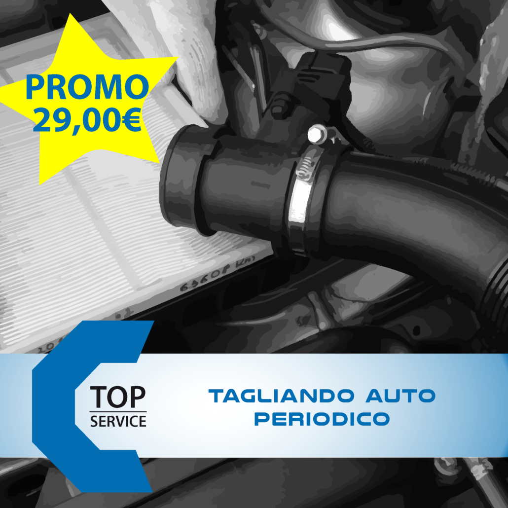 Tagliando Auto* a 29,00€ fino al 30 Aprile a Cagliari e Hinterland | TopService sas